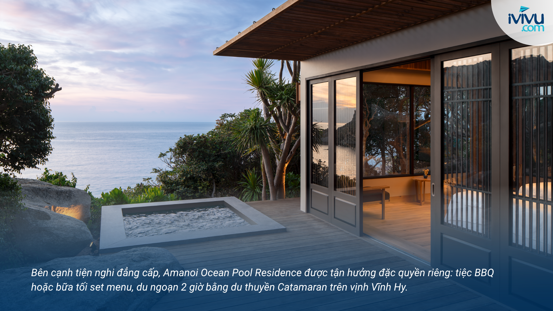 Không gian nghỉ dưỡng tại Amanoi Ninh Thuận