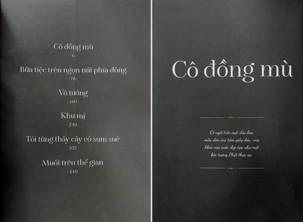 Mục lục sách Muối – Sự hồi sinh nơi sâu thẳm vụn vỡ