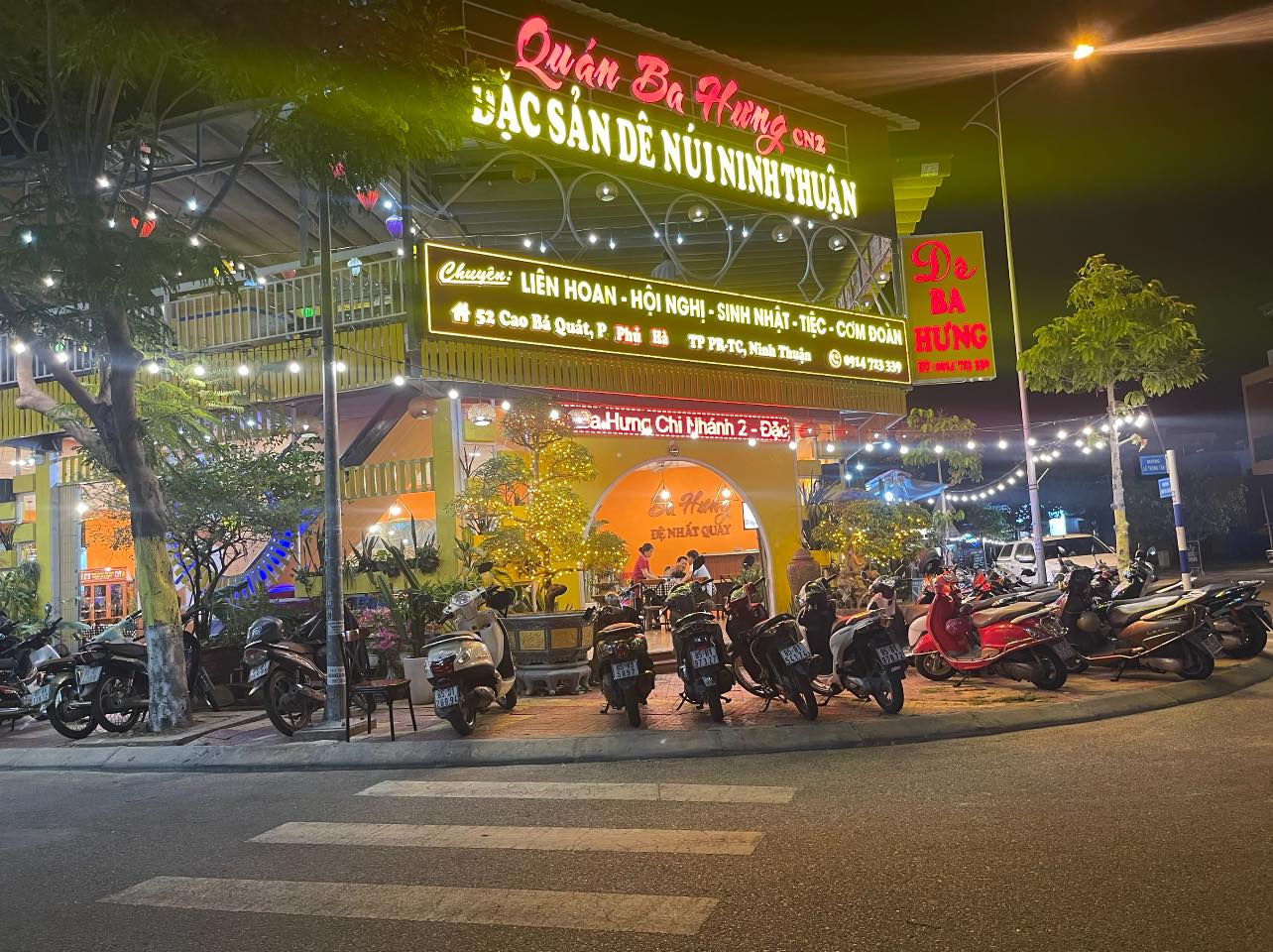 Quán dê Ba Hưng Ninh Thuận