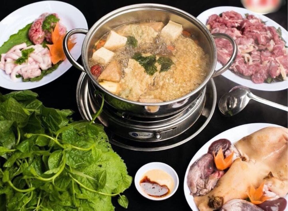 Lẩu dê Huy Ninh Thuận